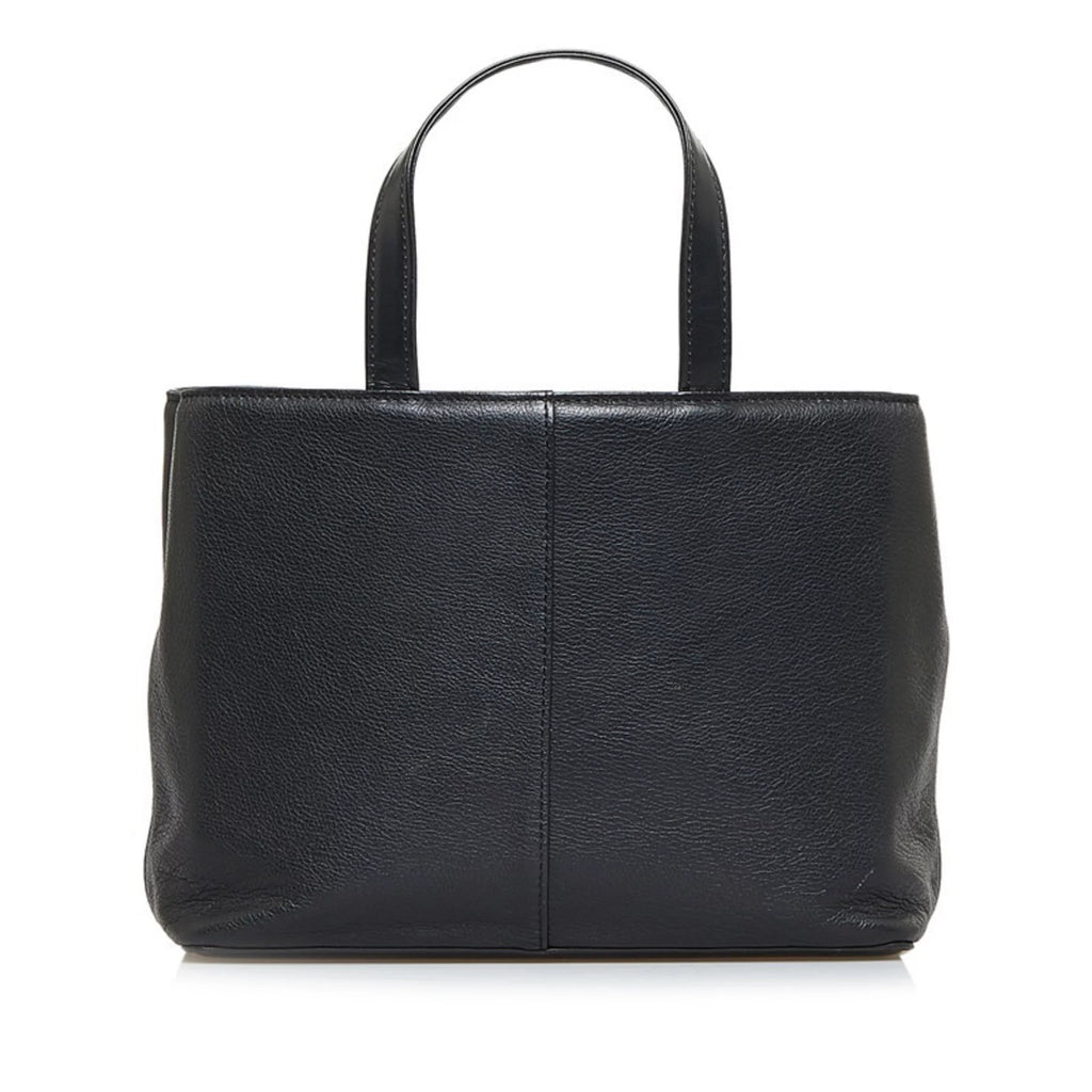 Black Leather Handbag M92685