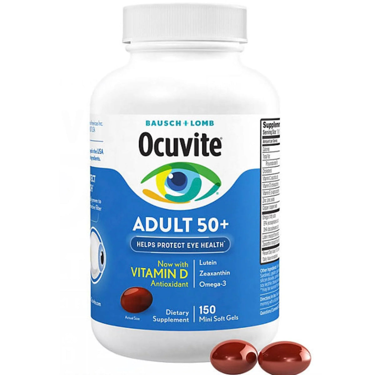 Eye Vitamin & Mineral Supplement 150 Softgels S754