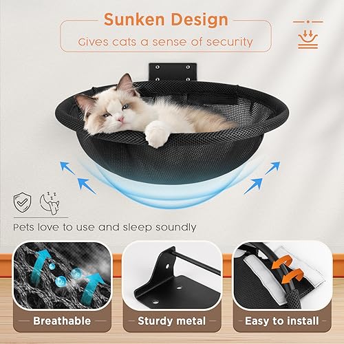 Wall Mounted Foldable Cat Hammock V891