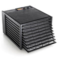 Black 9-Tray Dehydrator with 26-hour Timer O577
