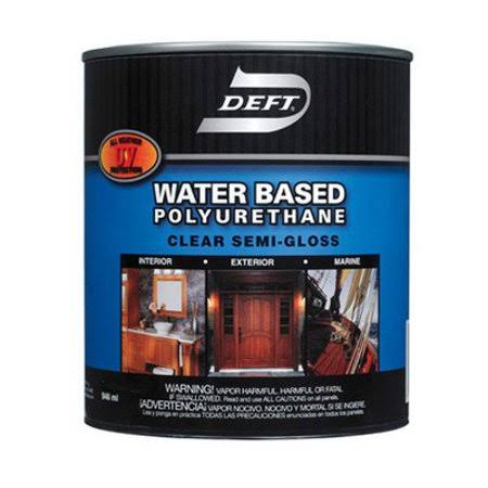 Semi Gloss Water Based Polyurethane Gallon Case of 4 R488017