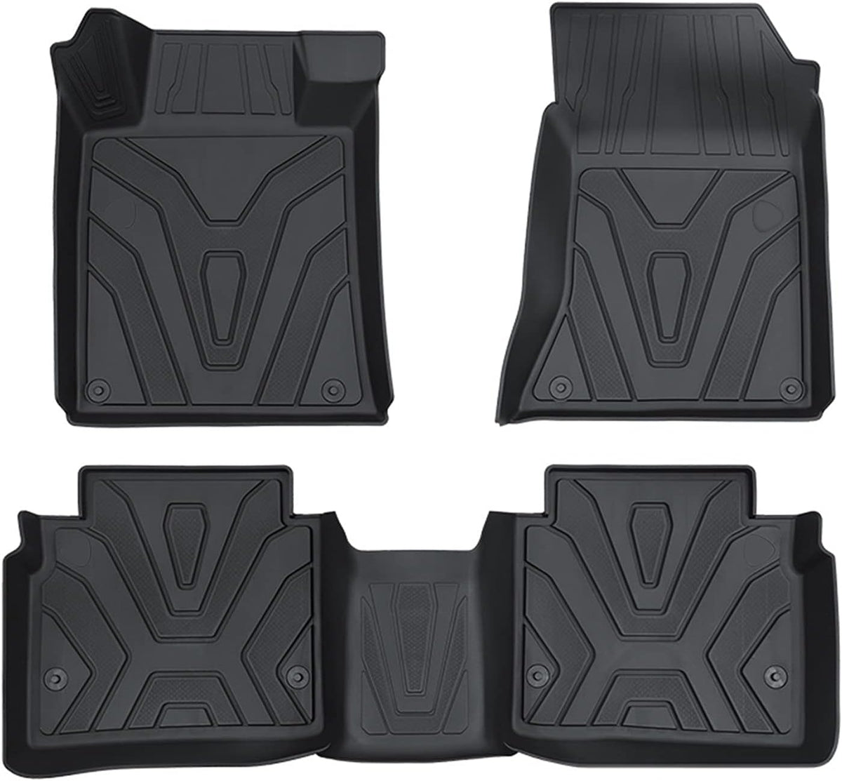 Custom Fit TPE Floor Mats 2 Row Seat G898