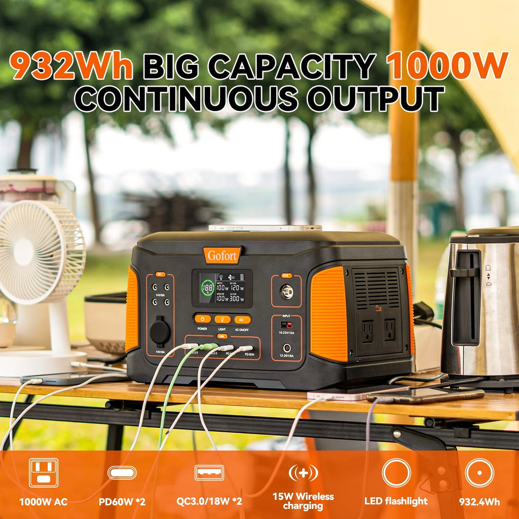 Portable Power Station 932Wh/1000W A965891