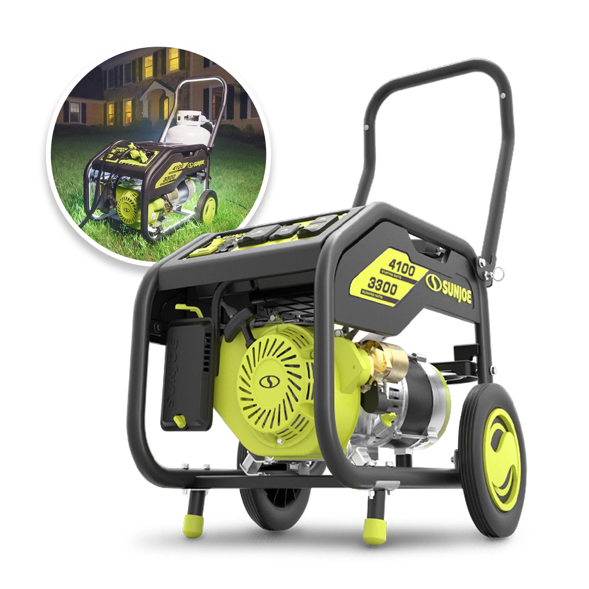 4100-Watt Portable Propane Generator Z849084