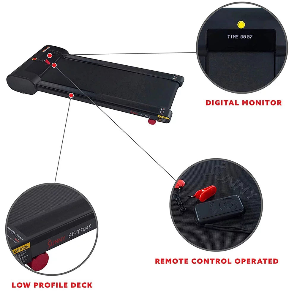 Under Desk Treadmill with Remote Control E92517