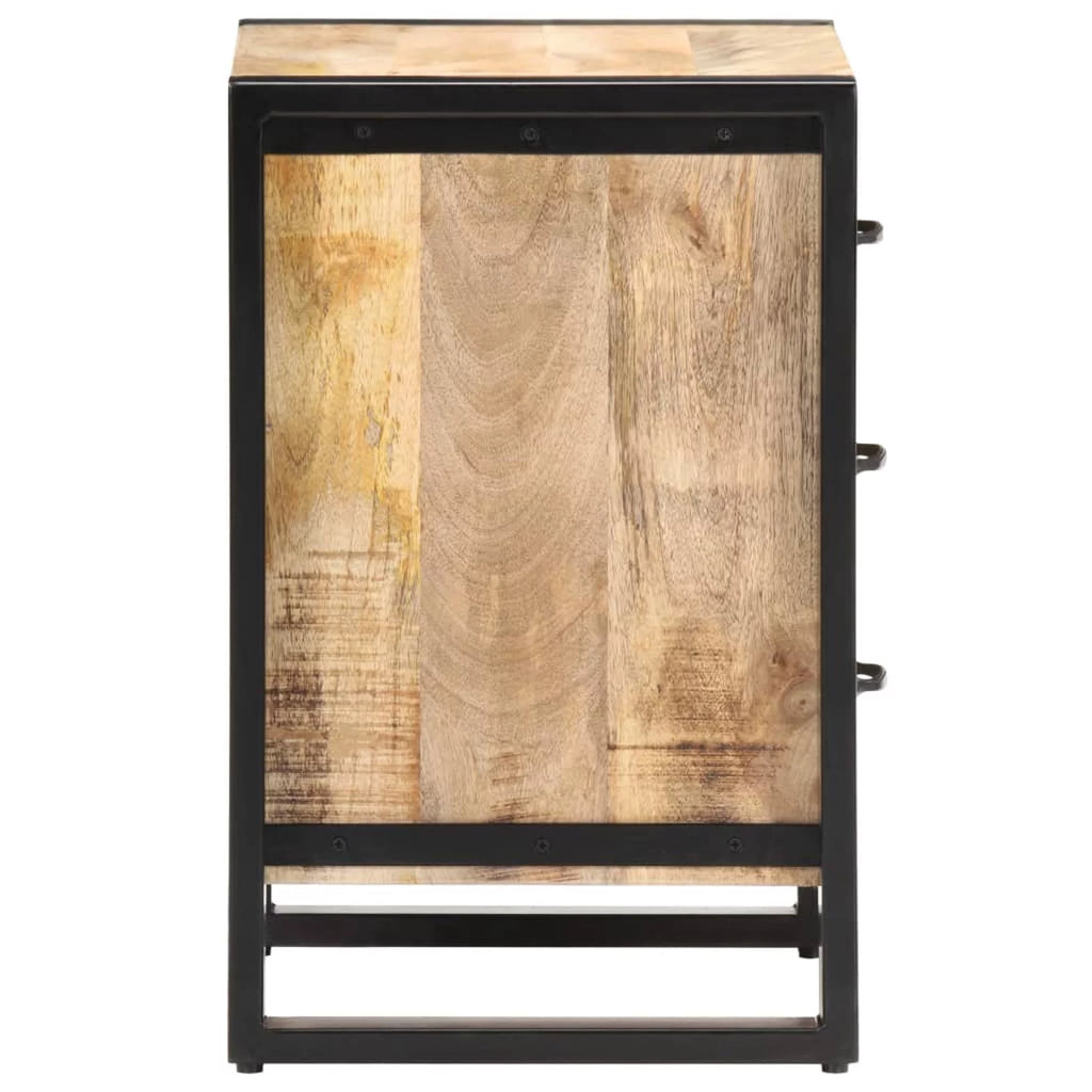 Bedside Cabinet Solid Mango Wood M2689