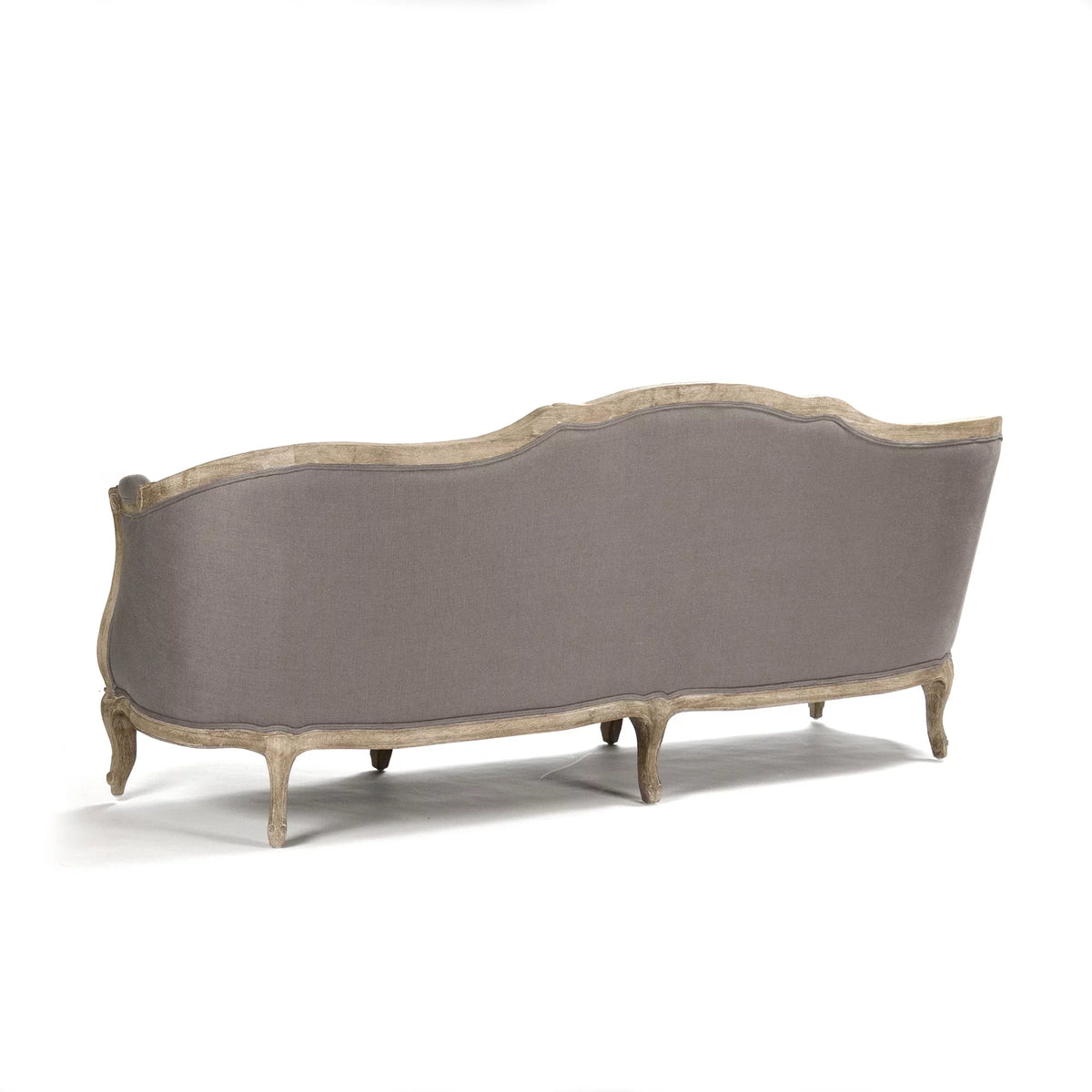 Grey Linen Sofa N226
