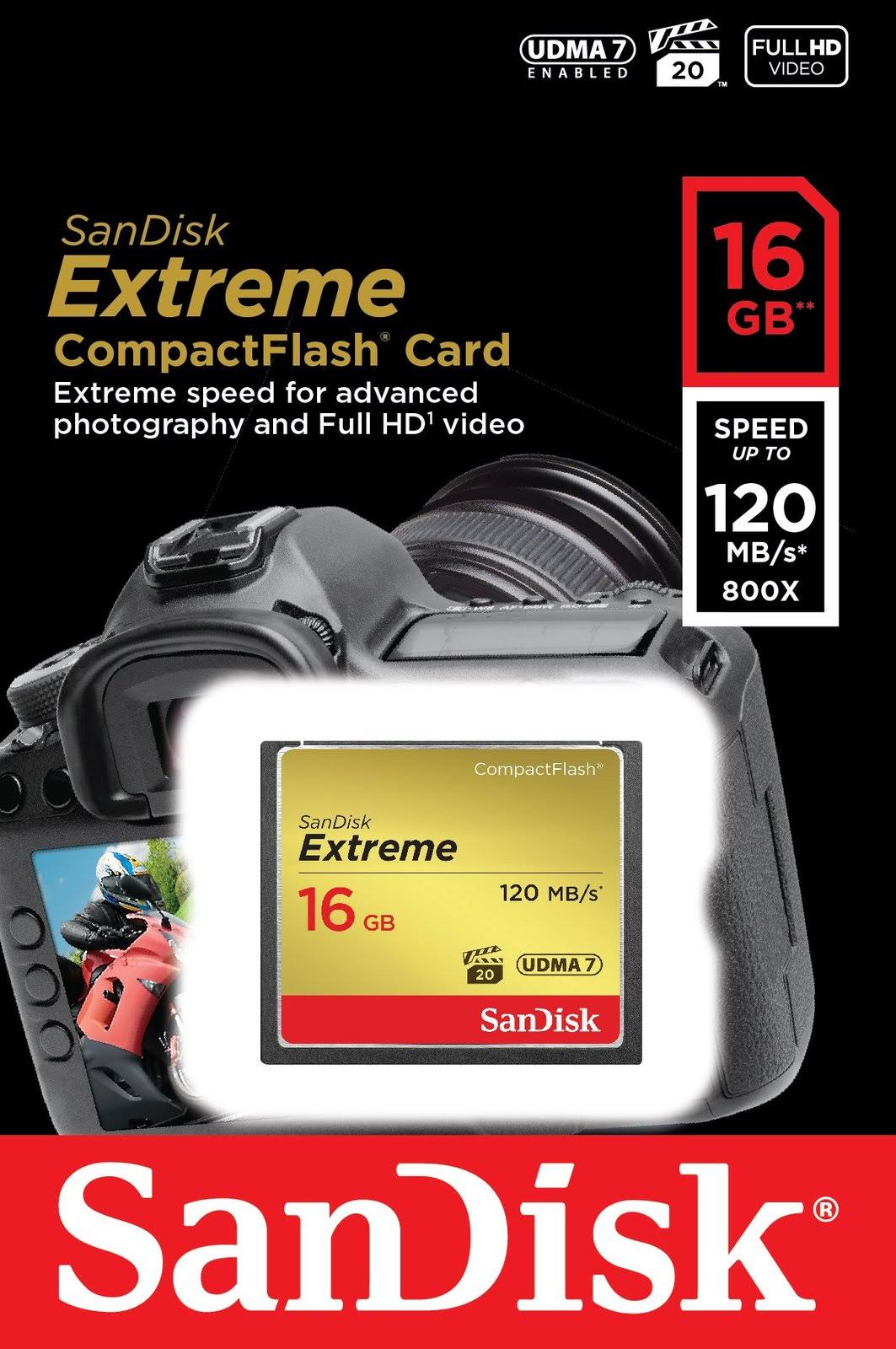 16 GB CompactFlash Memory Card H7480