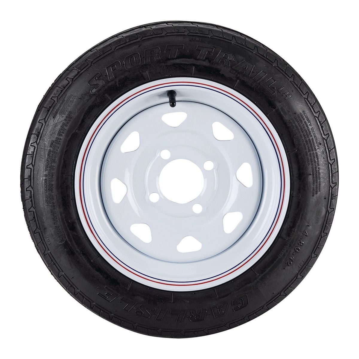 4.80-12 in. Tire with 4-Lug Rim M397
