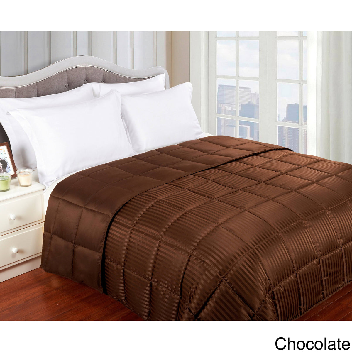 Chocolate Full/Queen Down Alternative Blanket Z537341