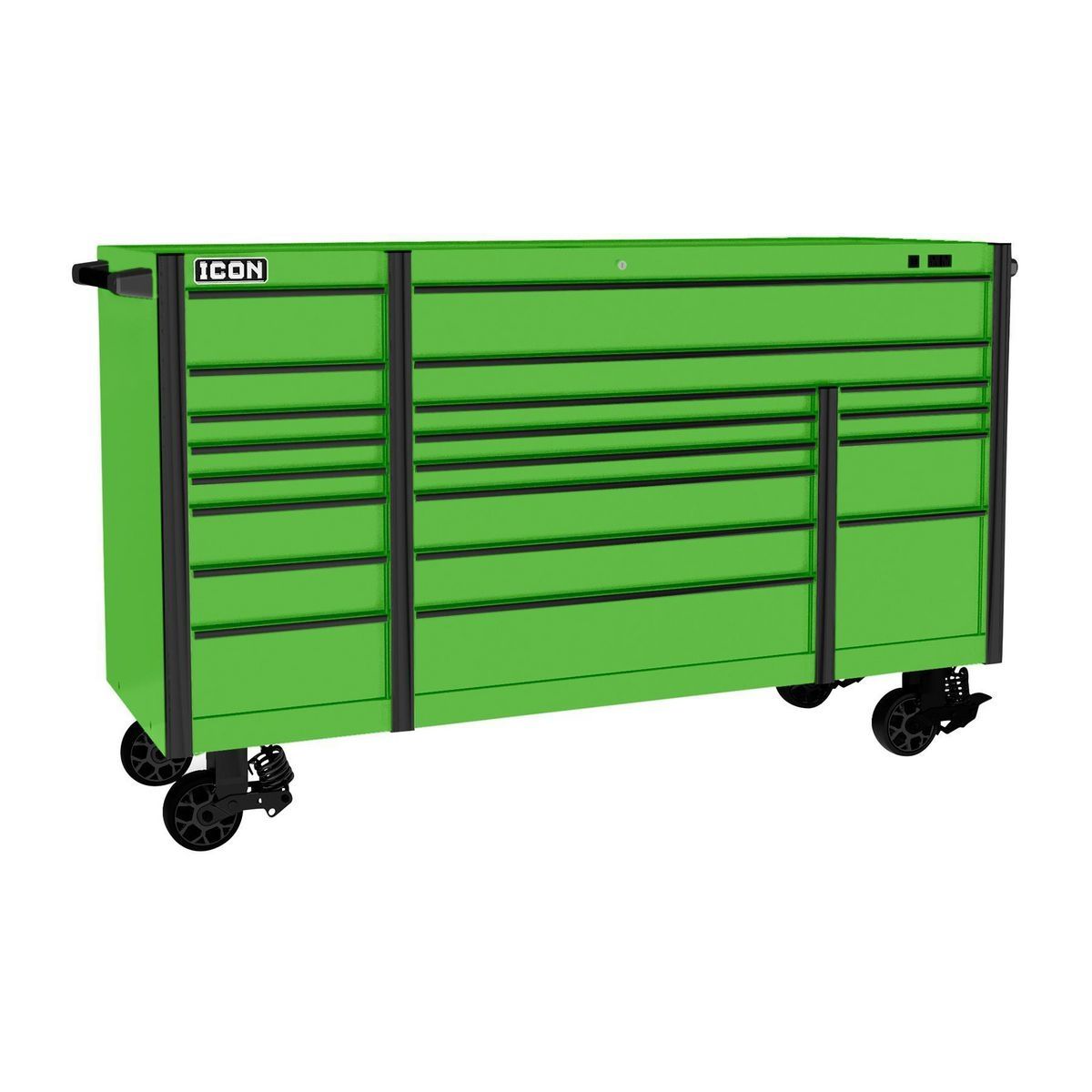 73 in. x 25 in. Red Roll Cab Z660402