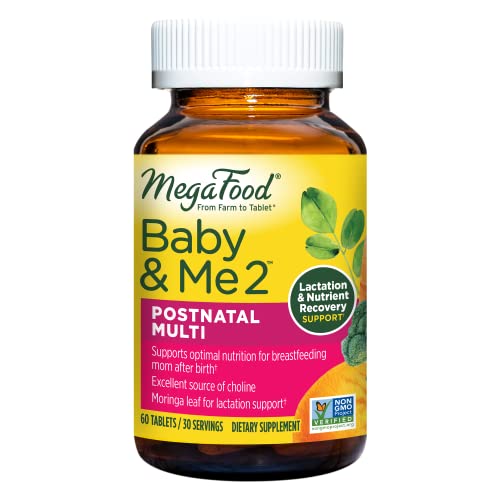 Postnatal Vitamins with Folate Choline Iodine Vitamin D 60 Tabs Q415