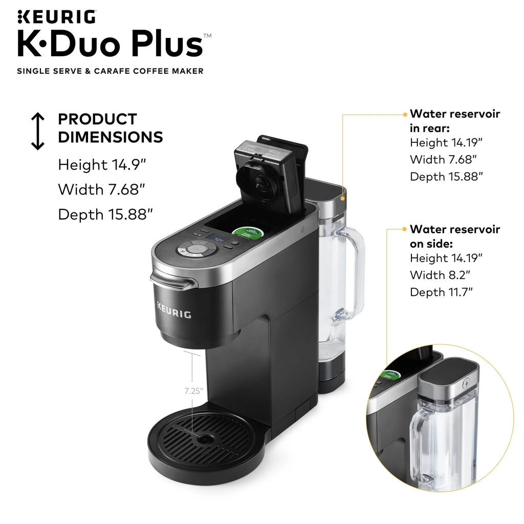 Single Serve & Carafe Coffee Maker D853