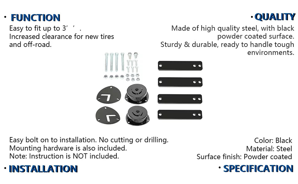 2" Lift Kit Steel M358120