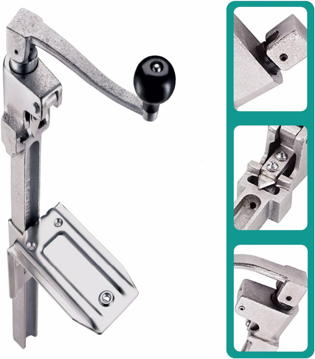 Manual Industrial Can Opener 18 inch Heavy Duty Table Bench Clamp P778670