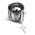16x22 Chimney Anchor Plate with Damper J665