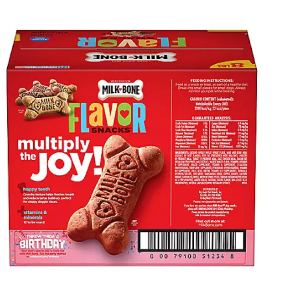 Milk-Bone Flavor Snacks Small Dog Biscuits 8 lbs F5949