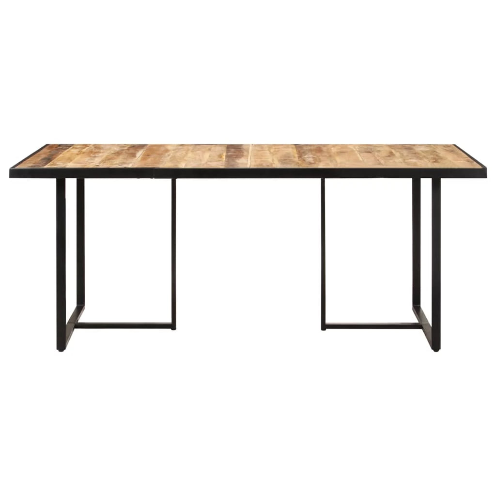 63" Rough Mango Wood Dining Table Y3261