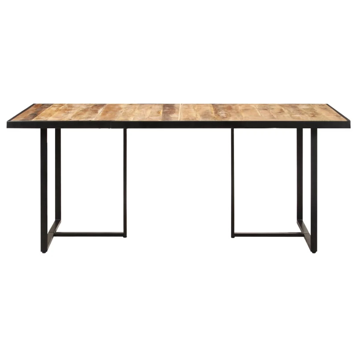 63" Rough Mango Wood Dining Table Y3261