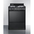 24 in. Electric Range with Lower Storage Compartment, Black U27017