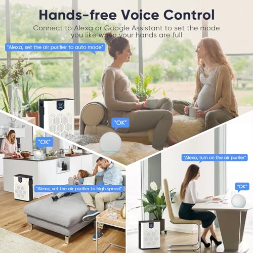 H14 HEPA Air Purifiers with Washable PreFilters I1644