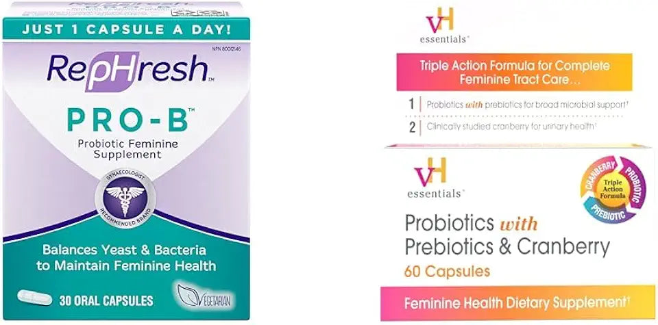 Probiotic Supplement for Women, 30 Oral Capsules & 60 Capsules K8500