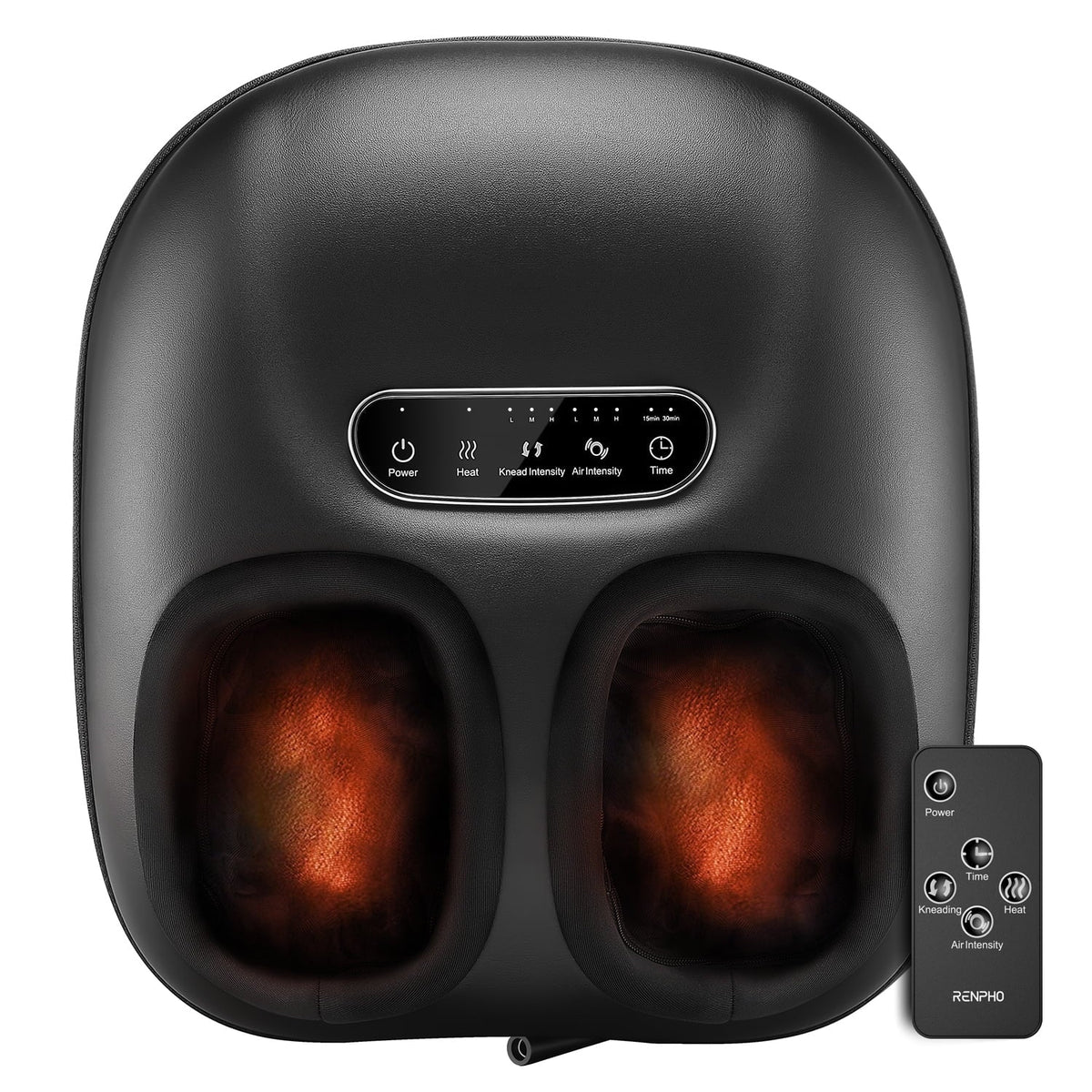 Black Shiatsu Foot Massager with Heat G3642
