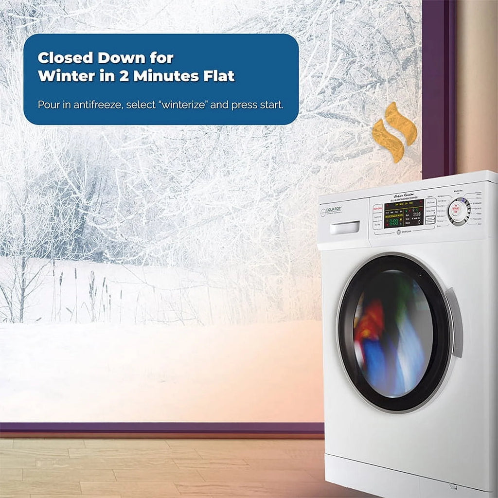 Compact 110V Combo Washer Sensor Dry 1200 RPM R7996