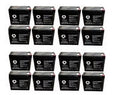 12V 10Ah Replacement Battery 16 Pack P55373