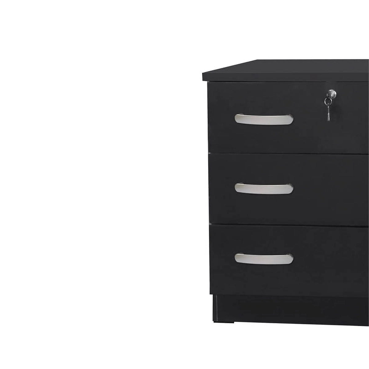 3-Piece Tufted Full Bed Dresser Nightstand Set E2090