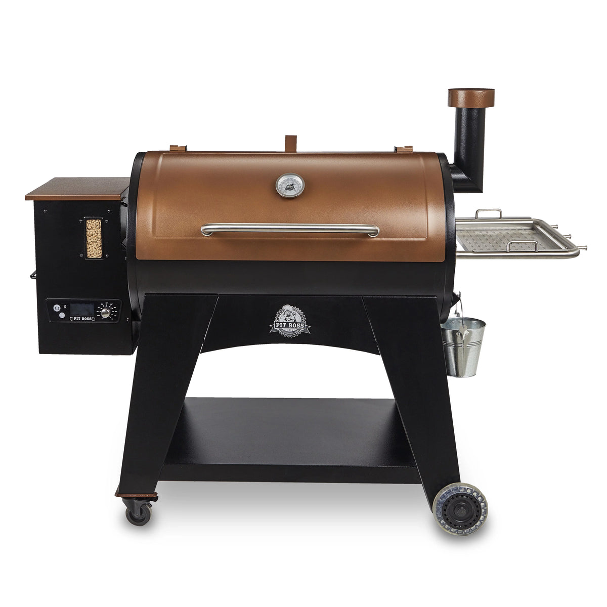 1000 Sq. in. Pellet Grill with Flame Broiler and Cooking Probe E471