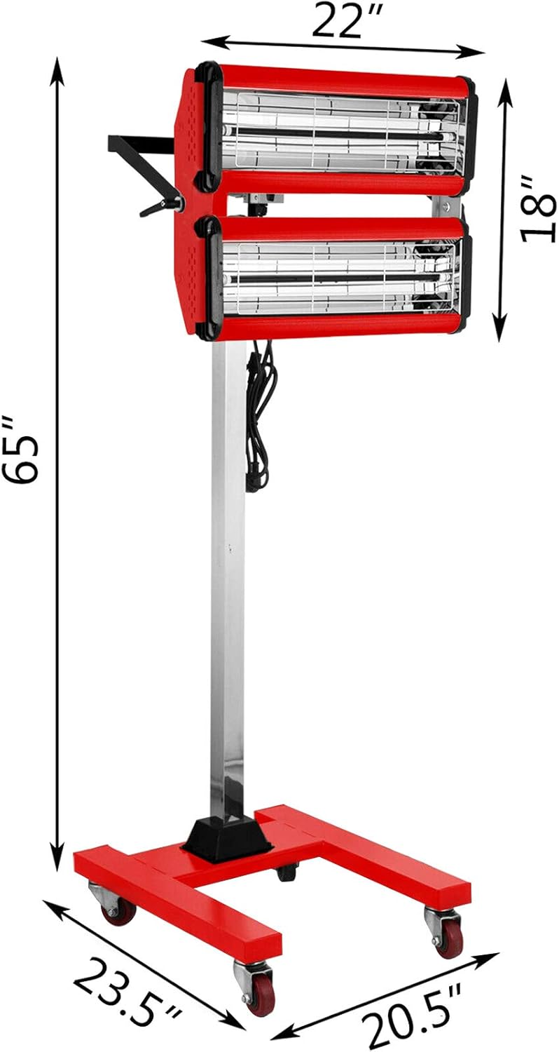 2000W Short Wave Infrared Paint Curing Lamp S72250