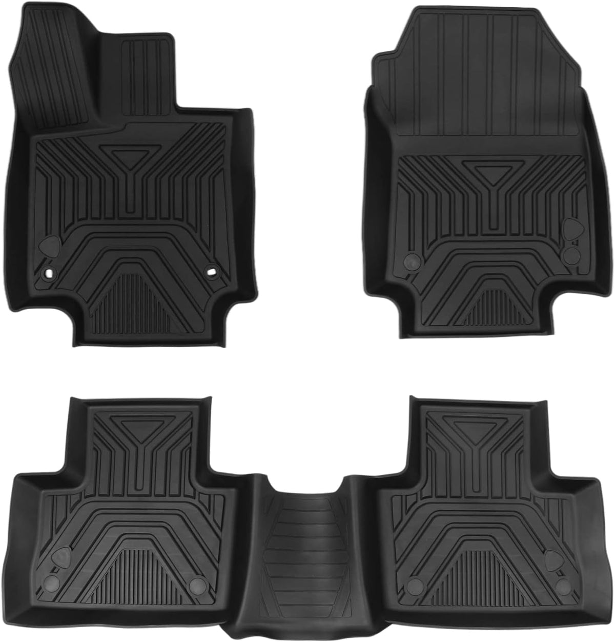 Custom Fit TPE Floor Mats 2 Row Seat G898