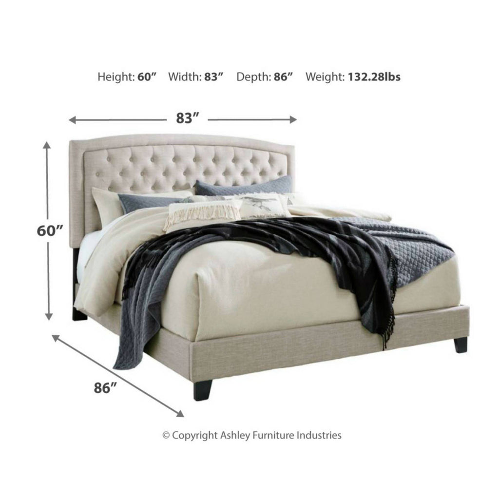 King Upholstered Bed O702