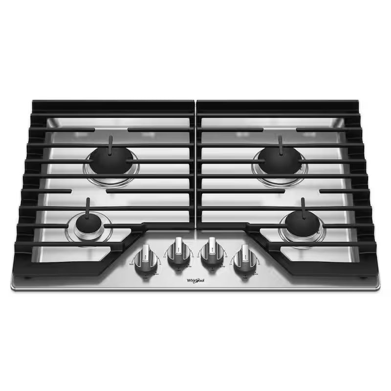 30 in. Stainless Steel Gas Cooktop with 4 Burners G751