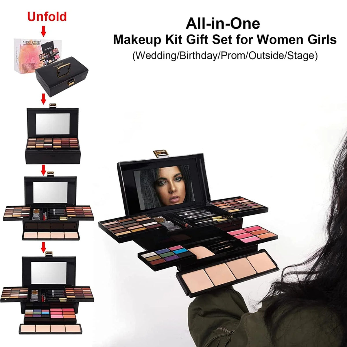 Professional Makeup Kit for Women Full Kit T24303