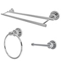 3-Piece Polished Chrome Bathroom Accessories Set L813515