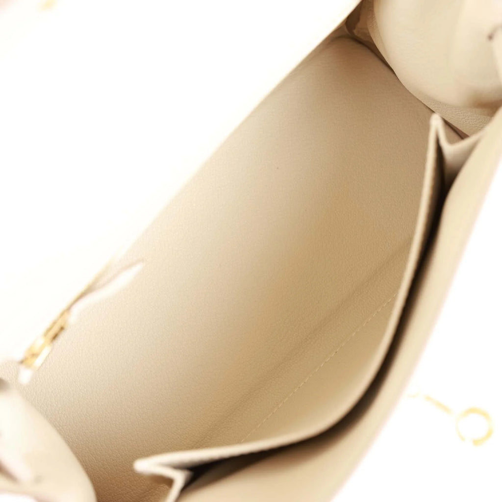 Craie Togo Leather Handbag D64951