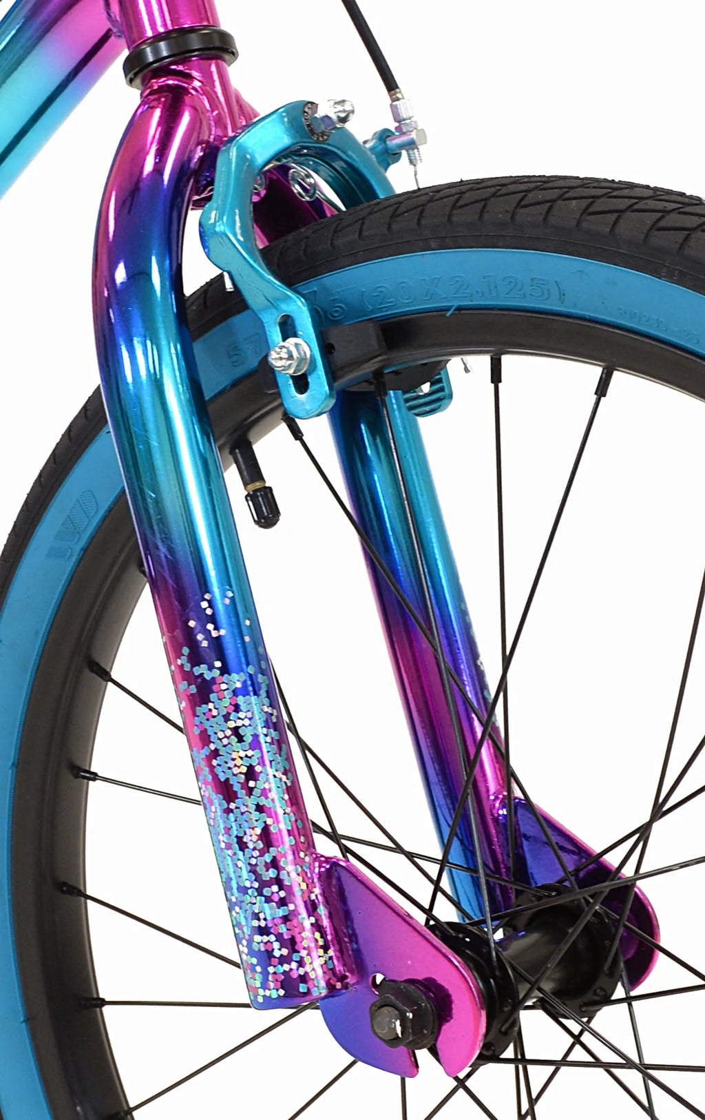 Blue/Purple Girls Child Bike J392