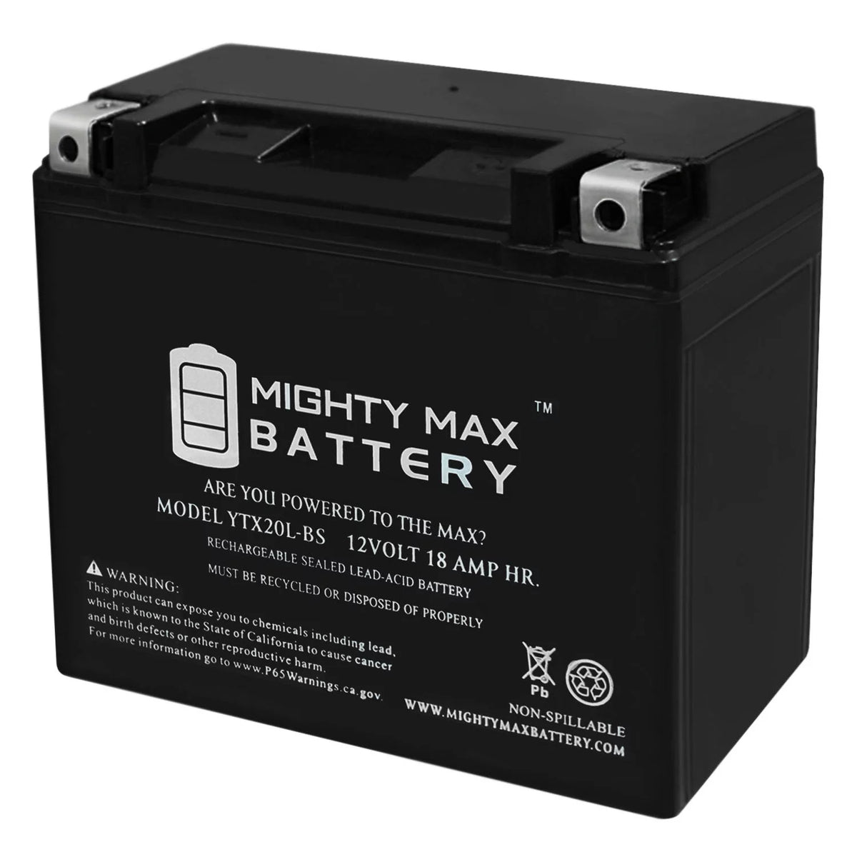 YTX20L-BS Jet Ski Battery V564002