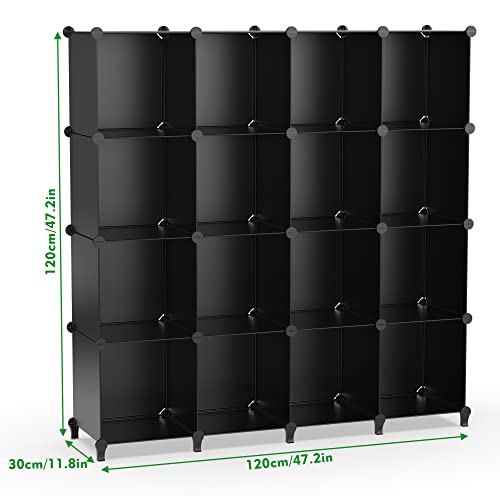 9 Cube Black Storage Organizer F306237