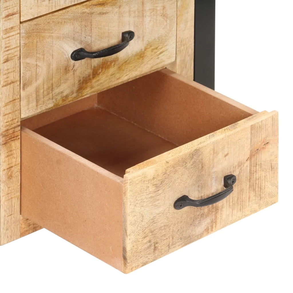 Bedside Cabinet Solid Mango Wood M2689