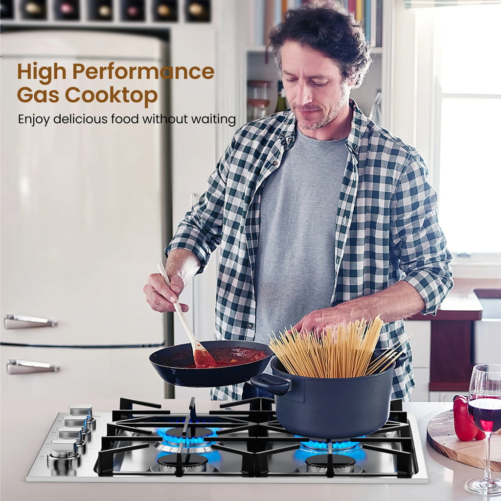 30 Gas Cooktop with 4 Sealed Burners X2907