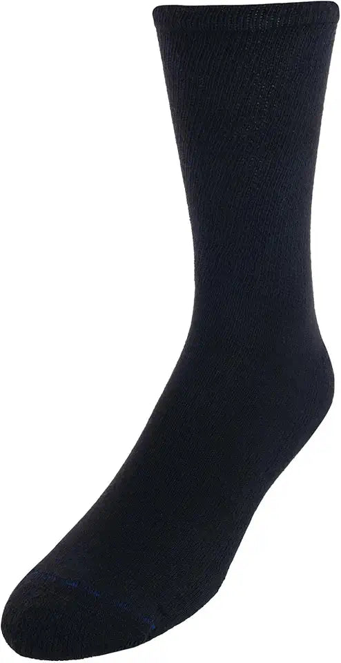 Big and Tall Diabetic Circulatory Crew Work Socks 4 Pairs G21213
