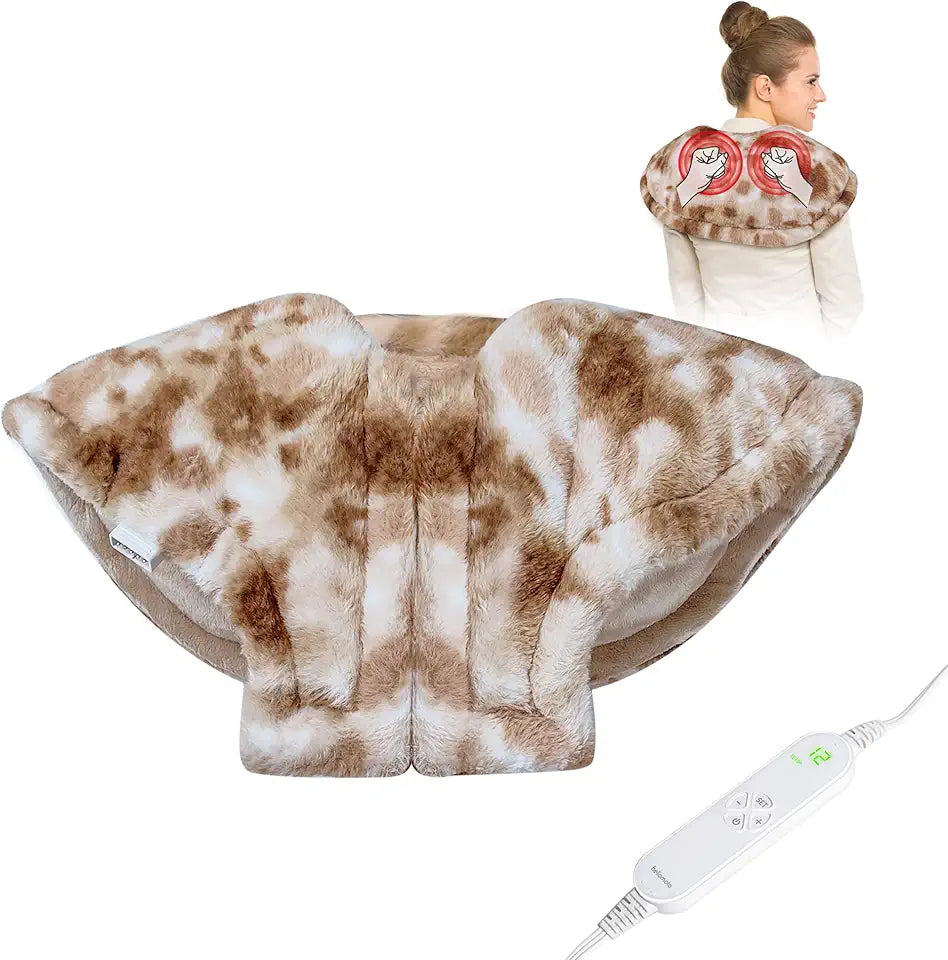 24'' x 27'' Weighted Electric Heating Pad with Massage E43268