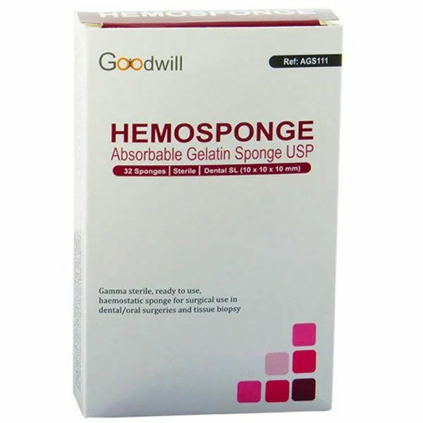 Absorbable Gelatin Sponge 32 pcs B545627