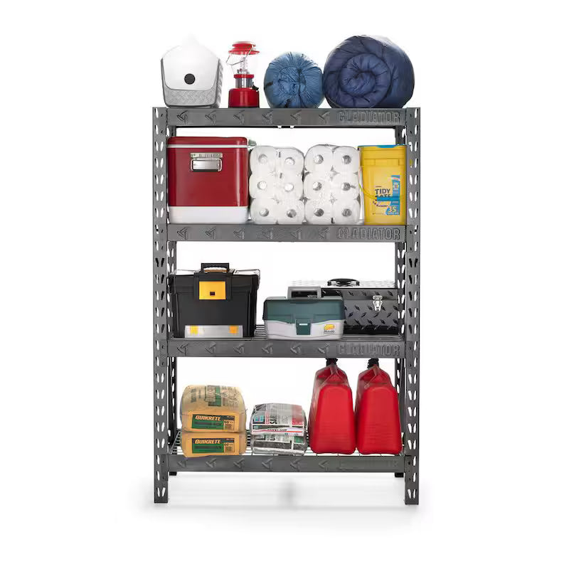 4-Tier Welded Steel Storage Shelving Unit I9484
