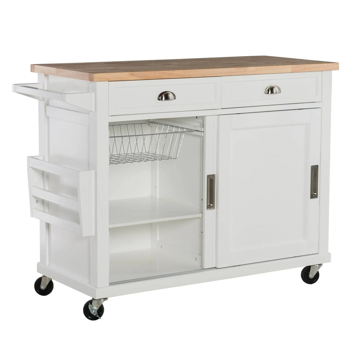 White Kitchen Cart F922880