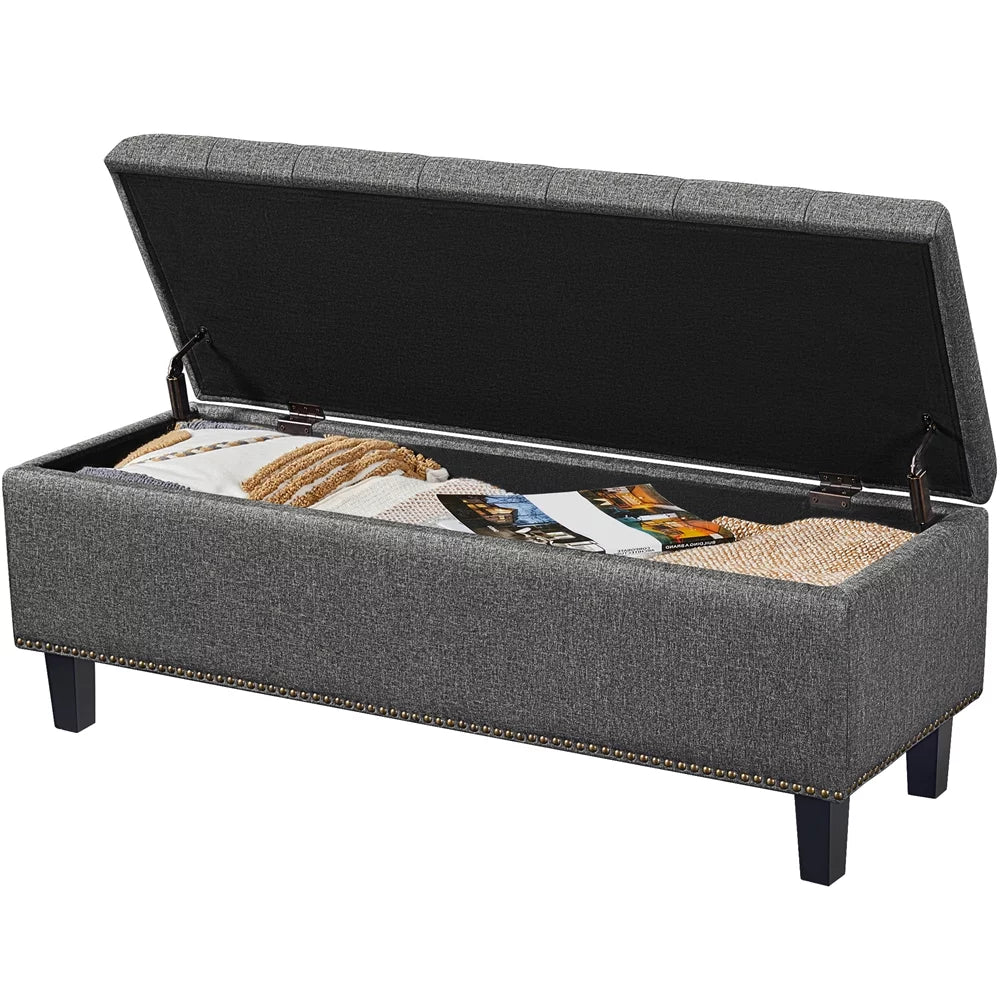 Modern Tufted Storage Bench D48103