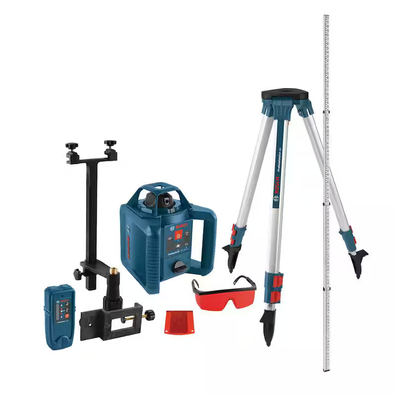 800 ft. Rotary Laser Level Self Leveling Kit J383